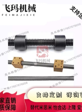 替代米思米MTSRW MTSRV MTSRK MTSLK MTSW30度梯形丝杆台阶型正反