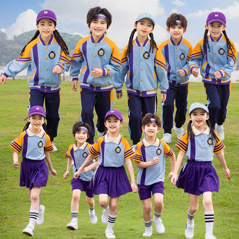幼儿园园服春秋款套装英