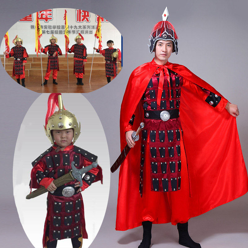 古装盔甲将军花木兰岳飞