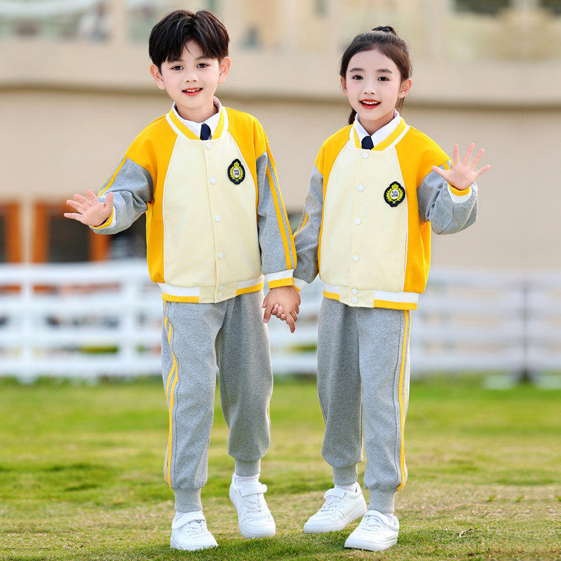 幼儿园园服春秋装棒球服