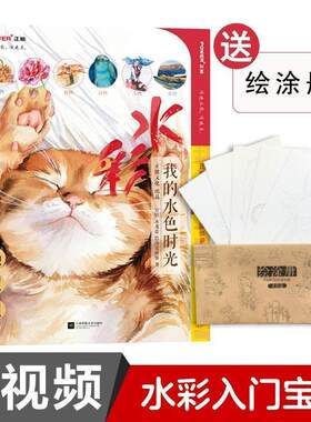 我的水色时光水彩画教程书