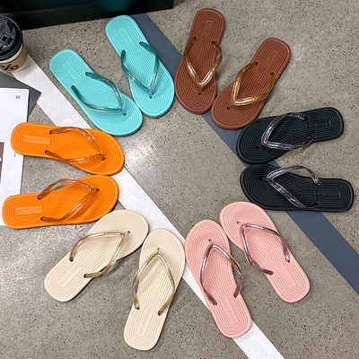 简约休闲人字拖女可外穿防滑爆款时尚夏季旅游2025新款拖鞋男现货