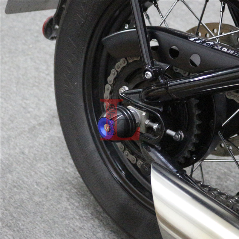 适用铃木GSX-S1000S/F GSXS 15-2J2年改装前后轮防摔球保护块配件