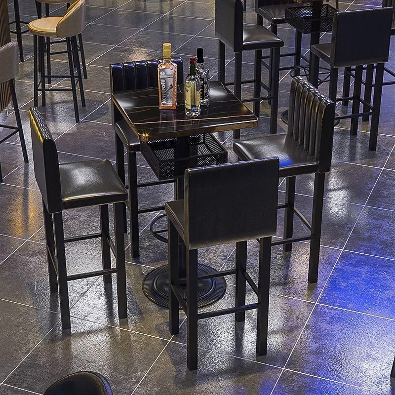 复古酒吧散台桌子清吧高脚桌椅组合定制I工业风小酒馆吧台高脚凳,商业/办公家具,酒吧桌,淘宝优惠券,粉丝福利购,淘宝优惠卷