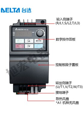 台达变频器VFD007EL43A pVFD015EL43A  VFD022EL43A VFD037EL43A