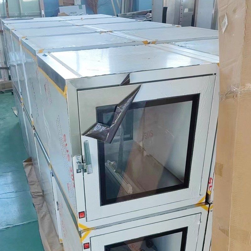 304不锈钢传递窗实验室传递柜B消毒传递箱电子互锁杀菌传递窗口