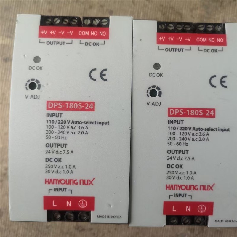 韩国品牌DPS-180S-y24电源输出24VDC7.5A 一