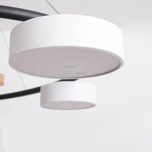 nSolid Wood Simple Decor Nordic LED Lights Modern Pendant