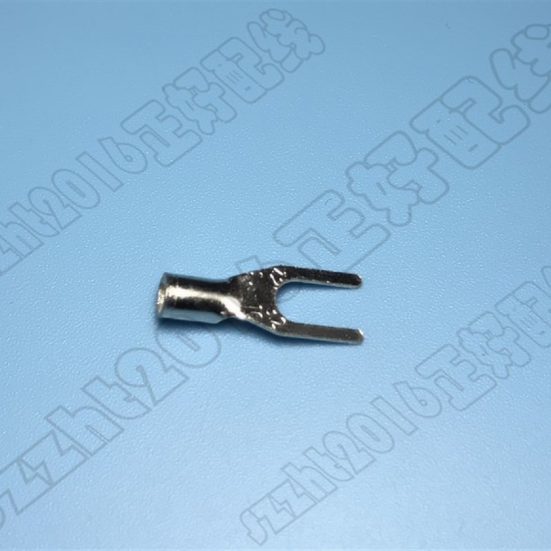 冷压端子 SNB3.5-5 线叉 叉型B裸端头 UT接线端子铜端子端头1000