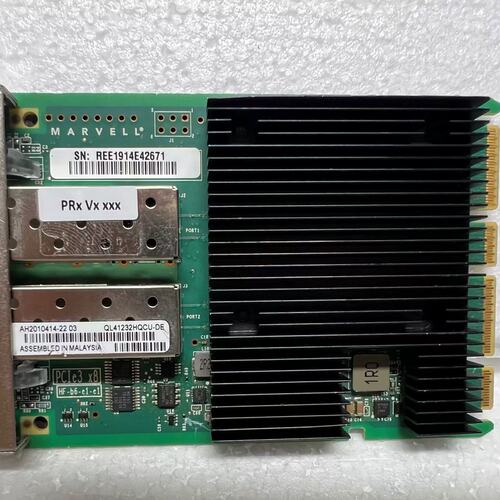 议价议价Qogic QL41232HQCU-DE DELL 0NP0K8 双口光纤网卡