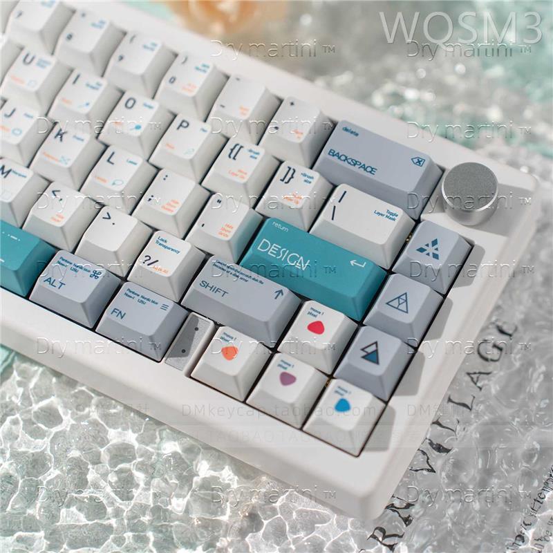 GMK67机械键盘Gasket套件蓝牙有线三模热插拔静音轴客制化麻将音