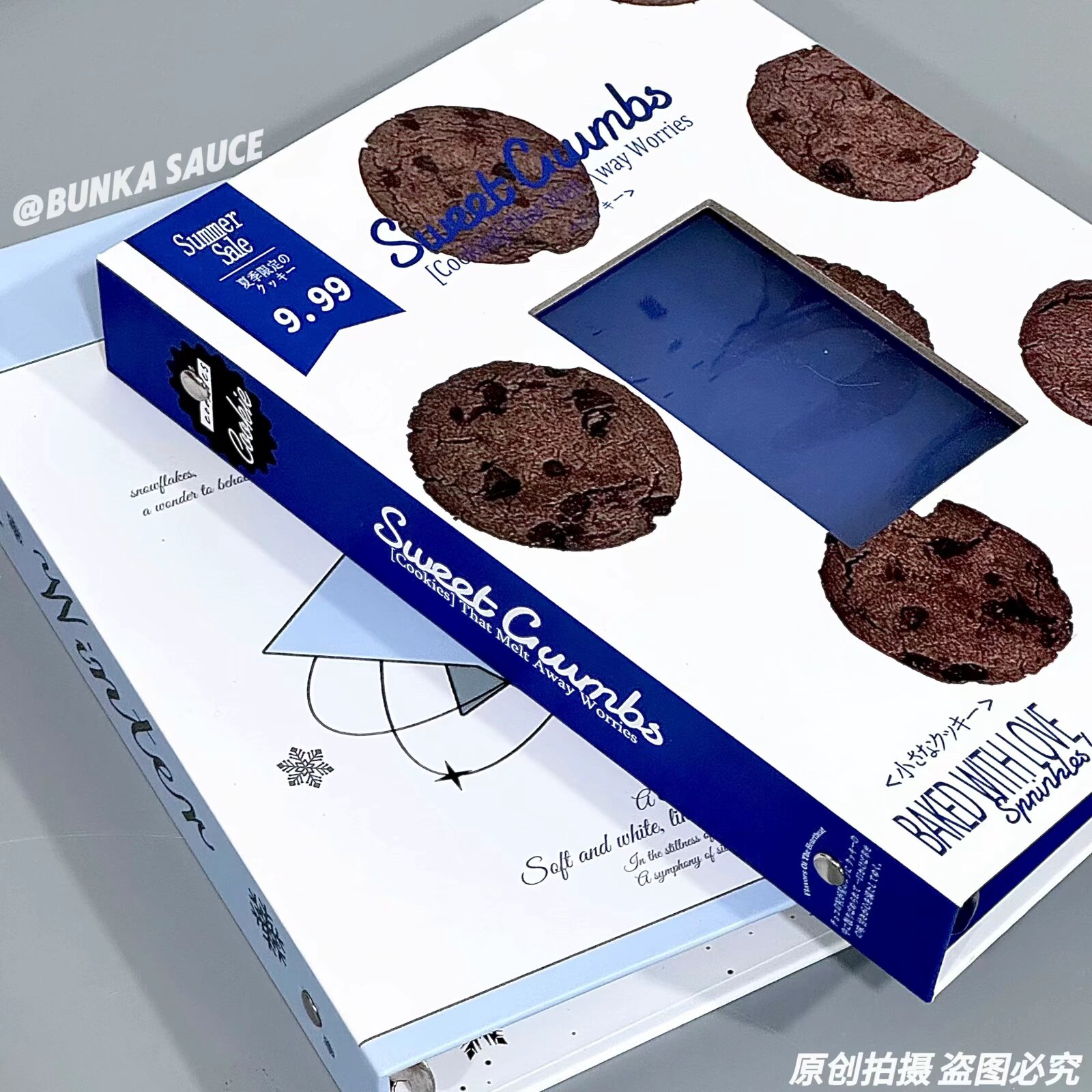 ins风无属性卡册合集A5四宫格追星3寸小卡收纳高颜值曲奇镂空雪花