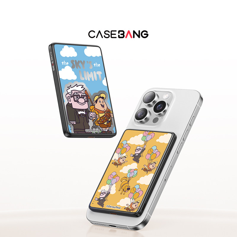 【国家3C认证】CASEBANGx迪士尼联名飞屋环游记旅途系列超薄磁吸充电宝MagSafe手机移动电源图片
