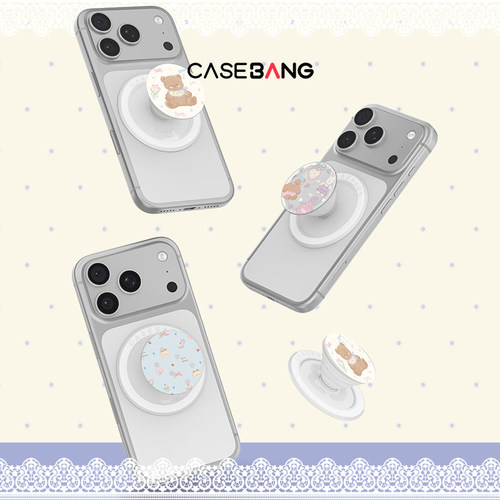CASEBANG x芋泥波波联名梦境奇遇系列磁吸气囊手机伸缩可拆卸防摔卡通支架