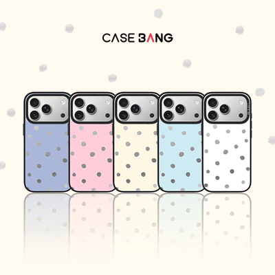 【莫兰迪色】CASEBANGx波点星星系列适用iPhone17ProMax/17Pro/16promax/16pro/15promax磁吸新款苹果手机壳