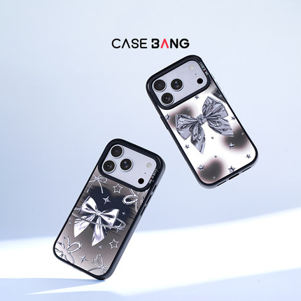 CASEBANGx银翼蝴蝶结系列适用iPhone17ProMax/17Pro/16promax/16pro/15/14/13可拆卸磁吸苹果甜酷Y2K手机壳