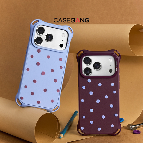 【新色发售】CASEBANGx小四角手机壳波点圆舞曲系列适用iPhone17ProMax/17Pro/16ProMax/16Pro可拆卸磁吸苹果