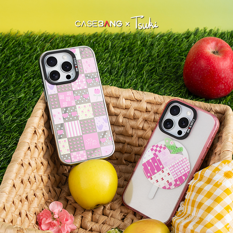 CASEBANGx碎花拼贴系列可拆卸手机壳出奇磁吸背盖适用iPhone17e/16/15/14/13/Plus/Pro/ProMax/16e