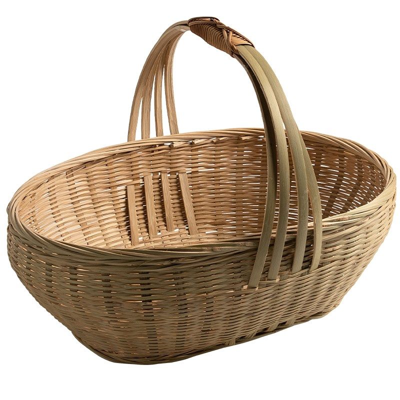 精选竹编竹篮手提买菜篮子手工竹筐水果篮鸡蛋篮厨房收纳筐家用购,特色手工艺,竹编/竹雕,淘宝优惠券,粉丝福利购,淘宝优惠卷