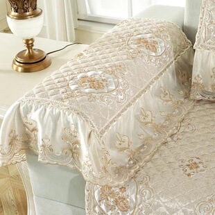 精选沙发扶手盖巾欧式沙发垫子靠背巾四季通用防滑盖布沙发组合坐