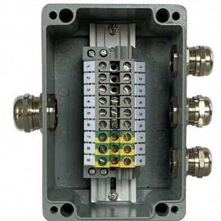 爆品优带端子分铸盒过工控一三铝出防爆接线盒防水盒线盒新款 进品