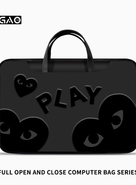 YG潮牌笔记本电脑包手提适用苹果macbook15点6寸小新air13.3华为matebook联想女14内胆包pro保护套16寸