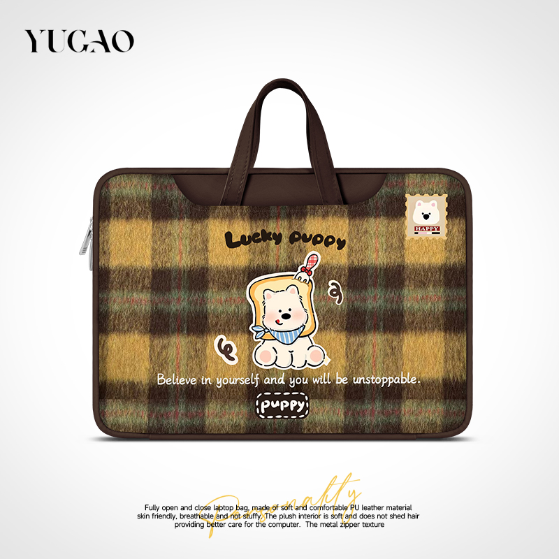 高颜值重磅电脑包2024新款手提包