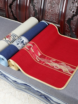 新中式实木沙发垫四季通用高档沙发套罩红木全盖巾沙发盖布可定制