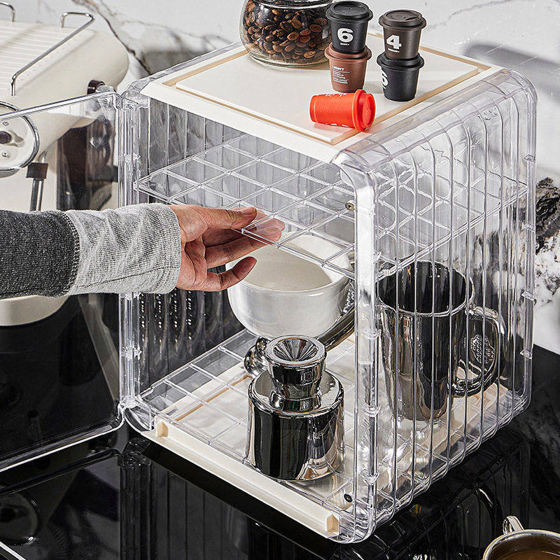 防尘杯架置物架杯子水杯茶杯架子茶具咖啡马克杯放杯子神器收纳盒,收纳整理,CD架,淘宝优惠券,粉丝福利购,淘宝优惠卷