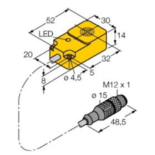 Q14 RFID读 0.15 C53 写头和电子标签 RS4.47T