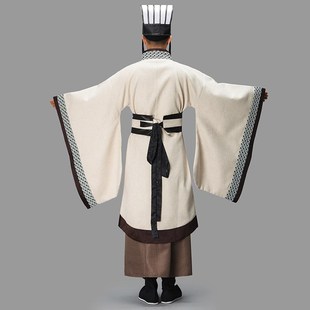 快速发货成d人古装 汉服影视剧目书生曲裾大氅官服朝服三国大 男士