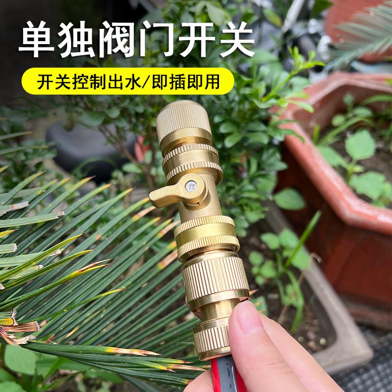 纯铜阀门开关洗车3456分