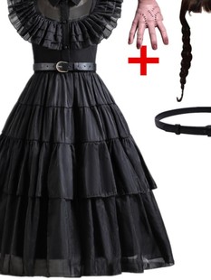 for Costume Carnival Halloween Events Wednesday Black Girl