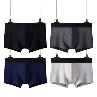 Mens Underwear Boxers Shorts for men 100%Cotton Male Panties