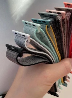 Nylon Strap For Apple Watch Band 44mm 40mm 49mm 45mm 41mm 42