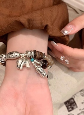 民族风新中式复古手链叠戴手串