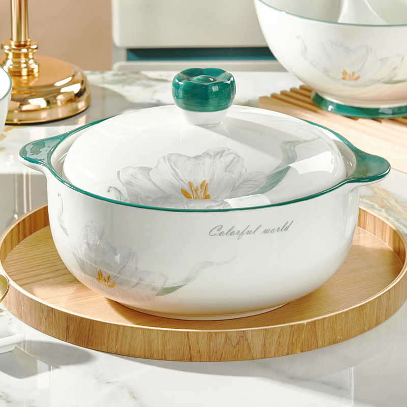 吉范汤碗中式小清新陶瓷餐具