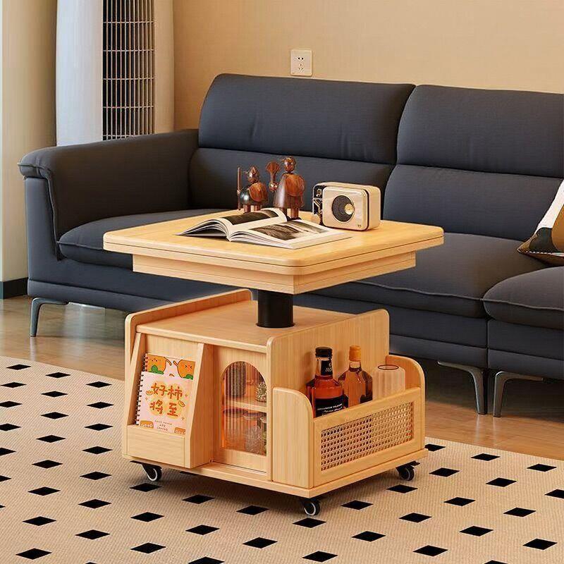 小推车沙发客厅移动茶几多功能轻奢小户型简约可升降现代家用茶几