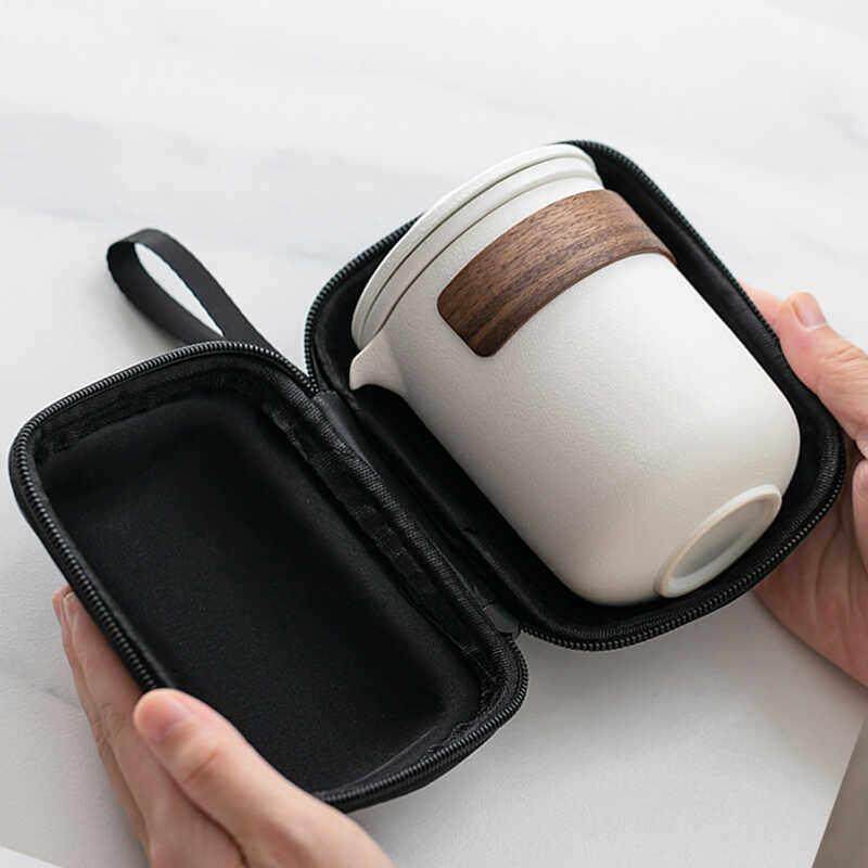 可携式旅行茶具小套装户外包功夫泡茶壶茶杯单人快客杯一壶二四杯,餐饮具,旅行茶具,淘宝优惠券,粉丝福利购,淘宝优惠卷