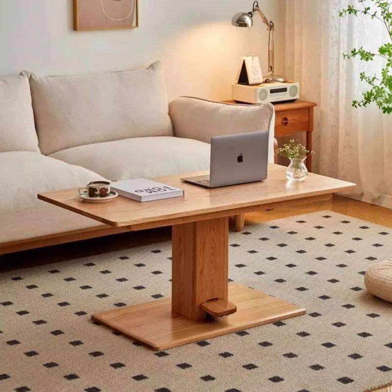 直销实木北美橡木升降茶几书桌餐桌多用途北欧原木家用客厅多功能,住宅家具,实木餐桌,淘宝优惠券,粉丝福利购,淘宝优惠卷