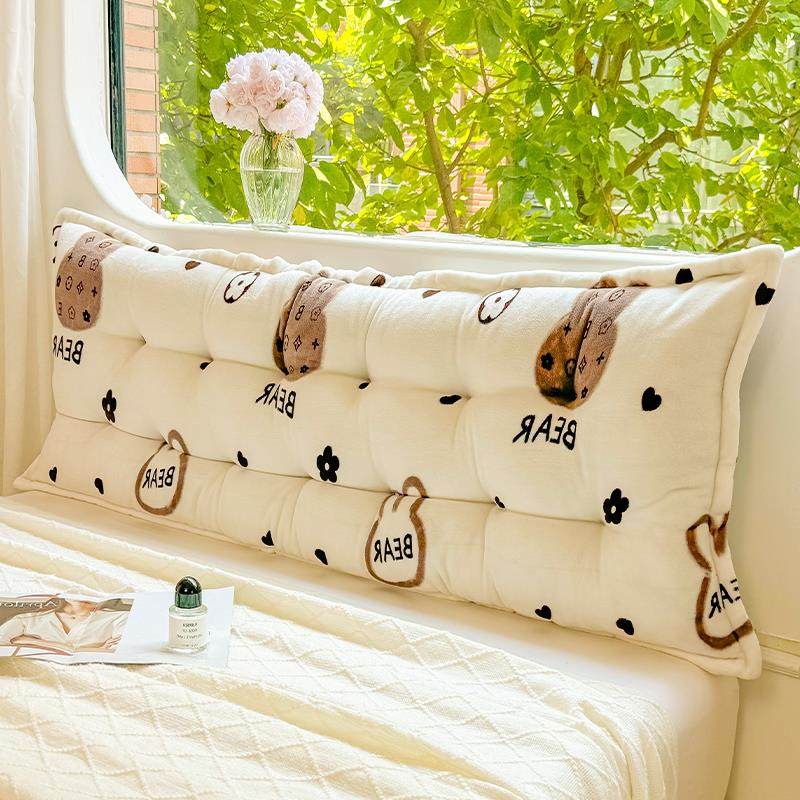 靠枕床头宿舍学生床上靠垫长方形榻榻米靠背卧室实木床防撞软包