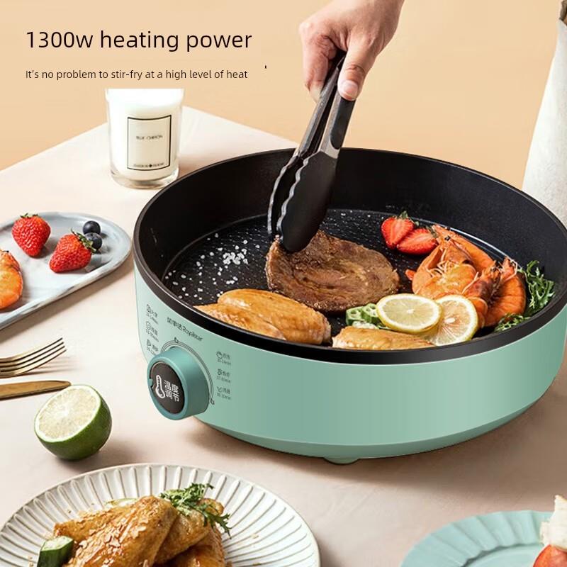 电饼铛2025新款家用加深加大深度多功能烙饼锅大号煎饼单面大尺寸