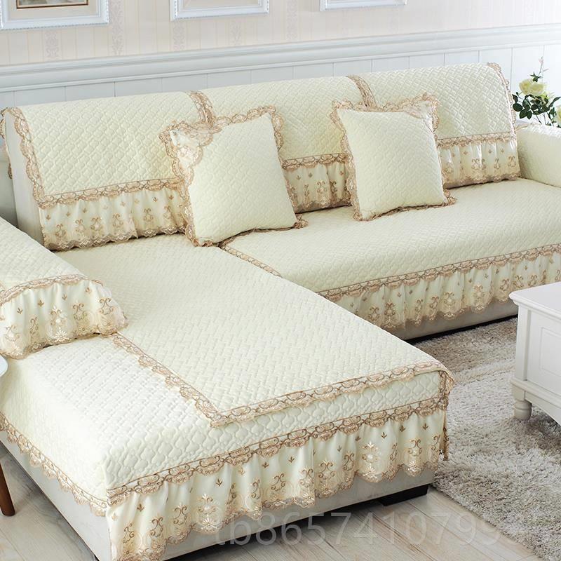 正品欧式沙发垫冬季短毛绒防滑高档坐垫灰色全包沙套罩盖2布24发