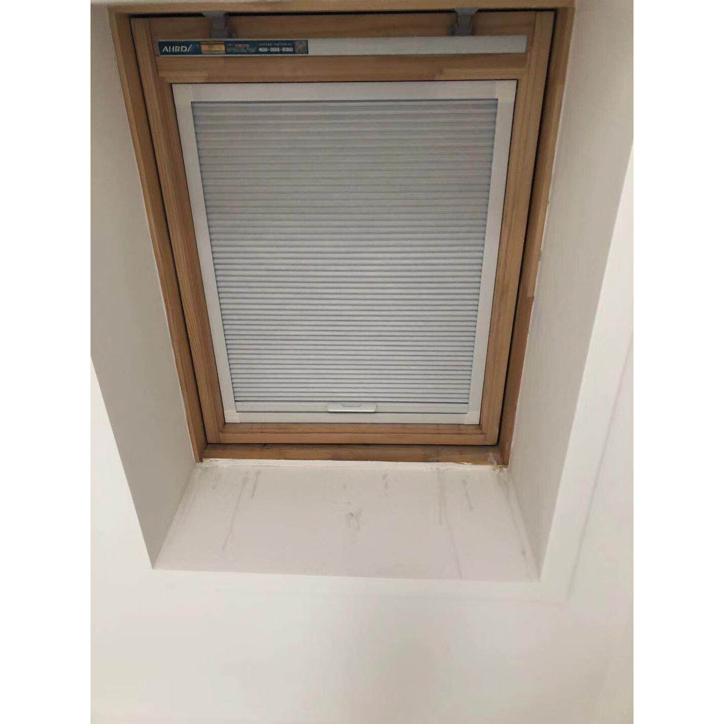 阁楼斜屋顶天窗蜂窝状窗帘阳光房天花板窗帘遮阳屋顶窗帘天窗遮阳