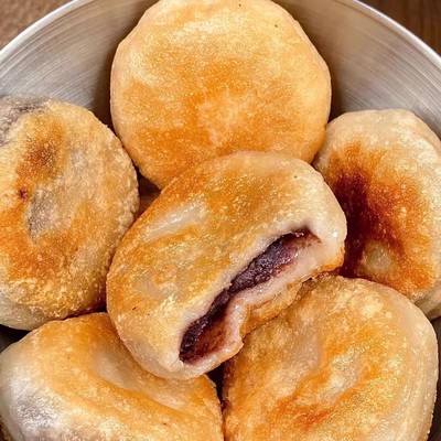 湖南特产长沙糖油粑粑开袋即食糯米糍粑上班族学生宿舍批发零食品