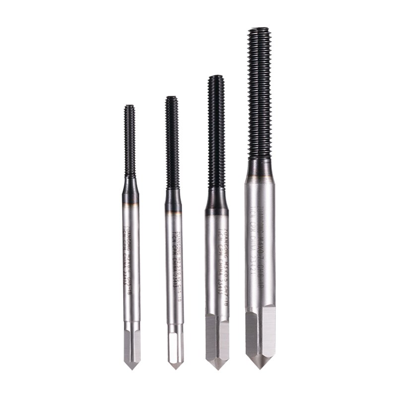 进口ZG粉末镀钴0.5P挤压丝攻1P导向攻牙到底M2M3M4MX5M6挤压丝锥