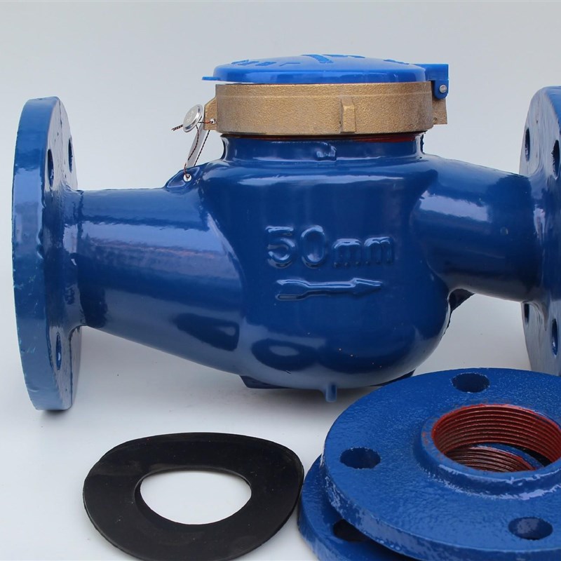 铸铁法兰水表旋翼式大口径水表立式水表DN150 DN65 DN50 DN100