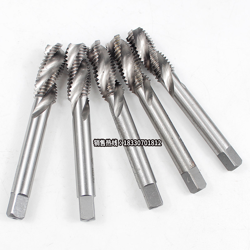 高速钢全磨制机用丝锥螺旋丝攻M3M4My5M6M8M10M12M14M16*1*1.5