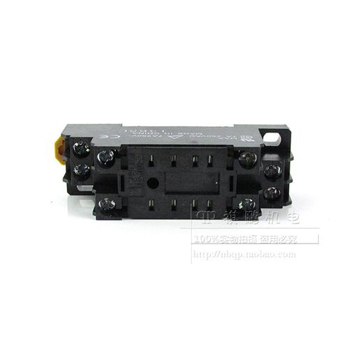 PYF08A-E 2路8脚5A MY2NJ HH52P L小型中间电磁继电器插脚底座子