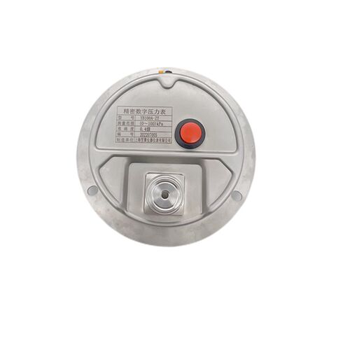 轴向带边 数字精密压力表 YB100A-ZT 1.6MPA  20*1.5 精度0.4级